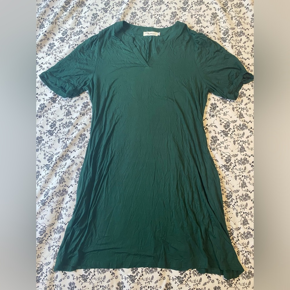 Forest Green Dress